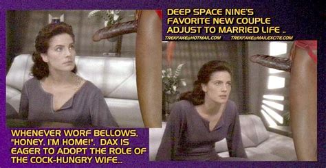 Post 2834246 Fakes Jadzia Dax Star Trek Worf