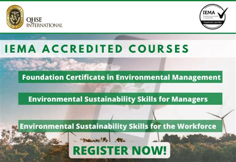 Environmental Awareness At Work Qualification Health Safety Courses