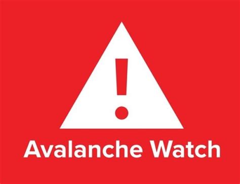 Avalanche.org » Avalanche WATCH