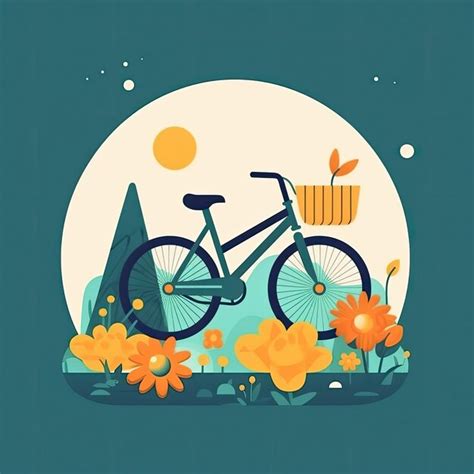 Premium Photo | World bicycle day hand drawn flat illustration concept ...