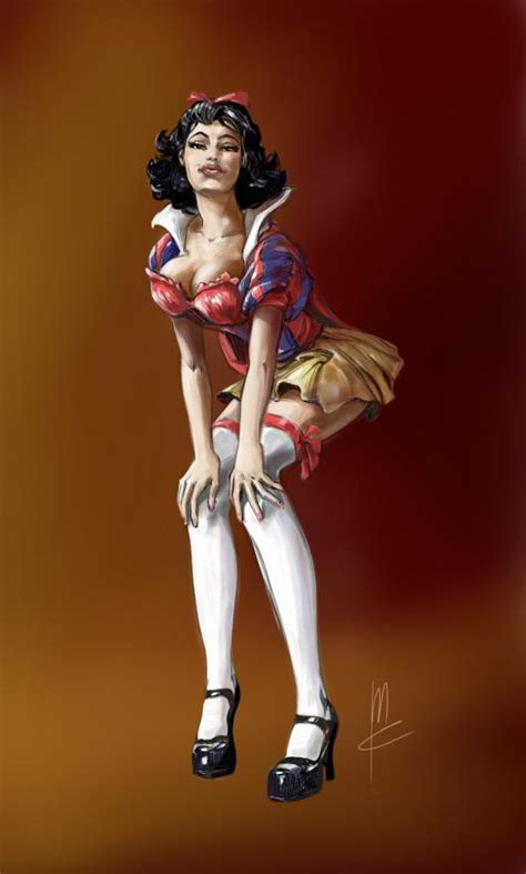 Snow White Pinup By Thebeke On Deviantart