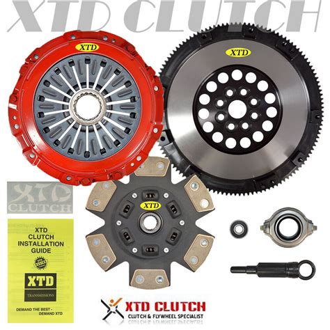 XTD STAGE 3 MIBA CLUTCH FLYWHEEL KIT Fits 04 21 SUBARU WRX STi EJ257