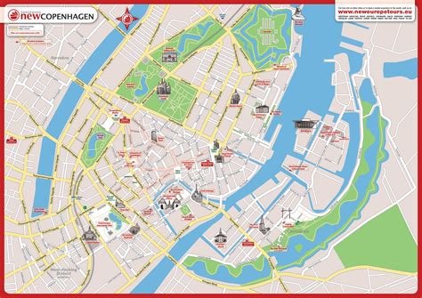 Mapa Gratuito De Copenhague En Pdf Para Descargar