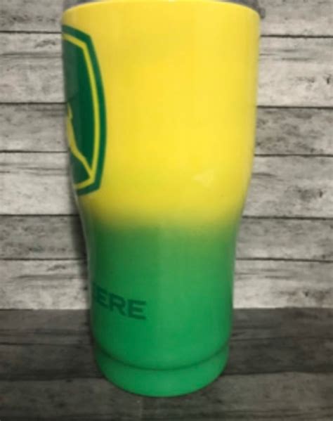 John Deere Tumbler Etsy