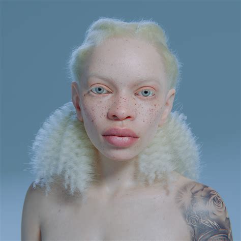 Hyper realistic Albino character - Finished Projects - Blender Artists Community