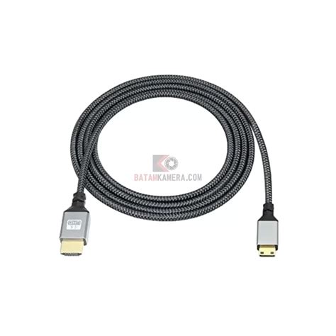 Jual Kabel Mini HDMI To HDMI 2 0 10M Braided Batamkamera