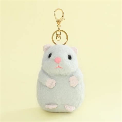 Hamster Mignon Ornements En Peluche Animaux En Peluche Porte