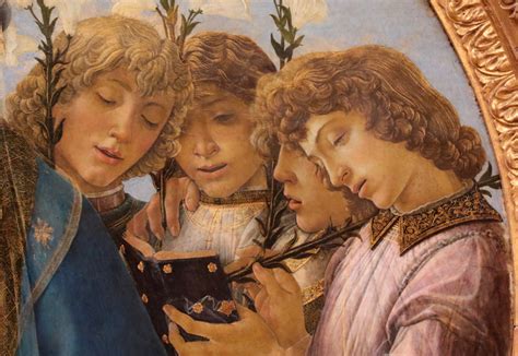 Sandro Botticelli Madonna Col Bambino E Otto Angeli Tondo Raczynski