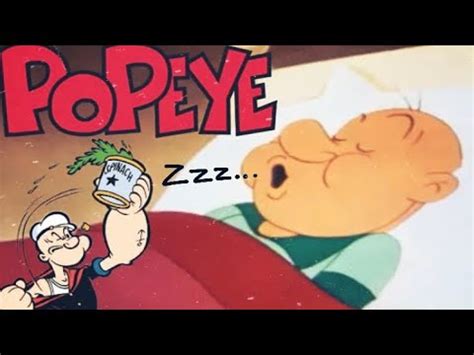 Popeye The Sailor Man Shut Eye Popeye 1952 Classic Cartoon YouTube