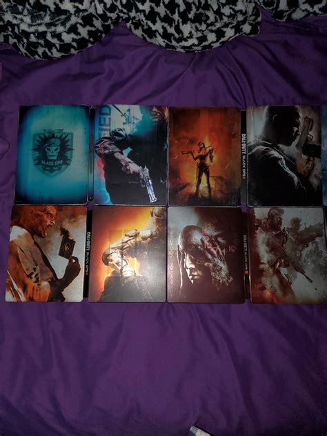 Closer look at the steel books for black ops : r/CODZombies