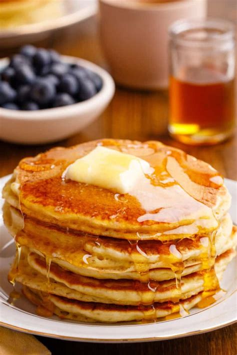 The Easiest Cracker Barrel Pancakes - All Things Mamma