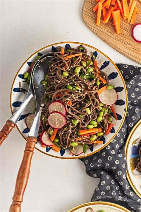 Easy Sesame Soba Noodles Recipe Two City Vegans