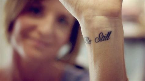 44 best Be Still Tattoo images on Pinterest | Tatoos, Be still tattoo ...