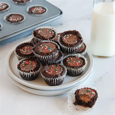 Peanut Butter Cup Brownie Bites Recipe Land Olakes