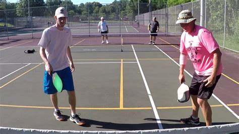 Pickleball 6/28/2017 #1 - YouTube