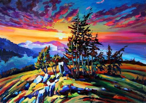 Pin by Tanja Zöhrer on bilder Landscape art Landscape paintings