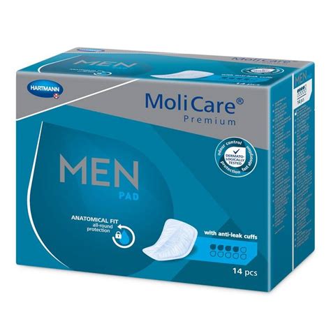 MoliCare Men 4 Tropfen 14 Stück - leichter Inkontinenz