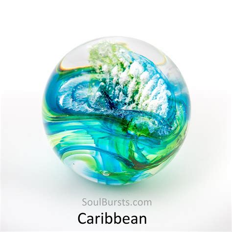 Cremation Glass Orb | Soulbursts Cremation Art Glass