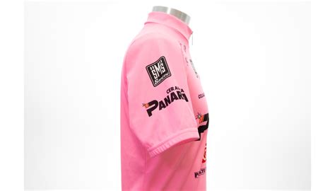 Pink Jersey Signed By Pavel Tonkov Giro D Italia Charitystars