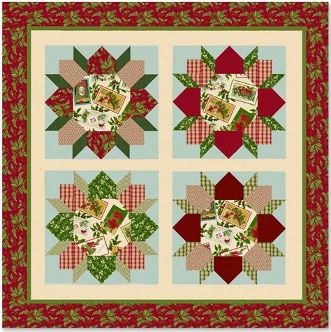 Christmas Quilt Patterns Using 10 Inch Squares Printable Templates Free