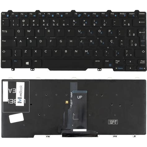 Teclado Para Dell Latitude 3350 3340 E3340 Led