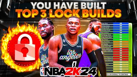 Top 3 Best Lockdown Builds In Nba 2k24 Best 2k24 Lock Builds To Use