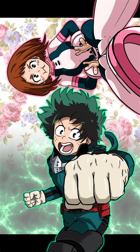 Deku and Uraraka Wallpapers - Top Free Deku and Uraraka Backgrounds ...