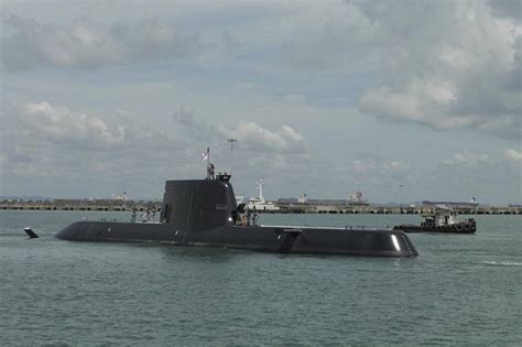 Singapore’s Navy receives first of four new German-built submarines