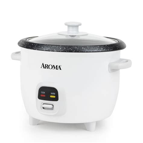 Aroma Housewares aroma rice cooker, 3-cup (uncooked) / 6-cup (cooked ...