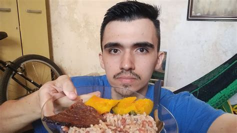 Asmr Almo O De Hoje Bai O De Dois Carne De Gado Frita E Jerimum