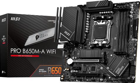 Msi Pro B M A Wifi Proseries Motherboard Amd Ryzen