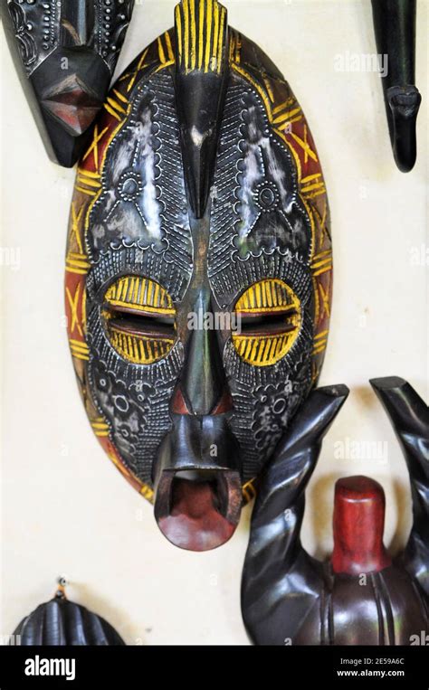 Traditional masks from Burkina Faso Stock Photo - Alamy