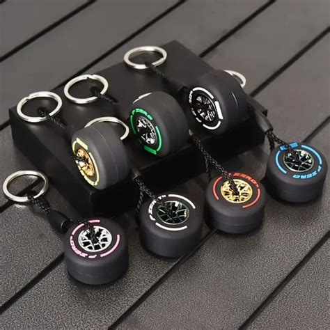 LLavero De Neum Tico De Carreras Mini F1 De Lujo Accesorios Para Llaves