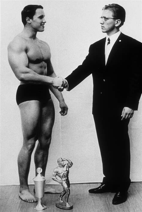 Young Arnold Schwarzenegger Body