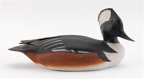 Lot Ken Harris Hooded Merganser Drake Decoy Woodville New York Th