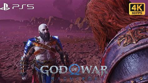 K Fps Uhd God Of War Ragnarok Part The Realms At War Ps