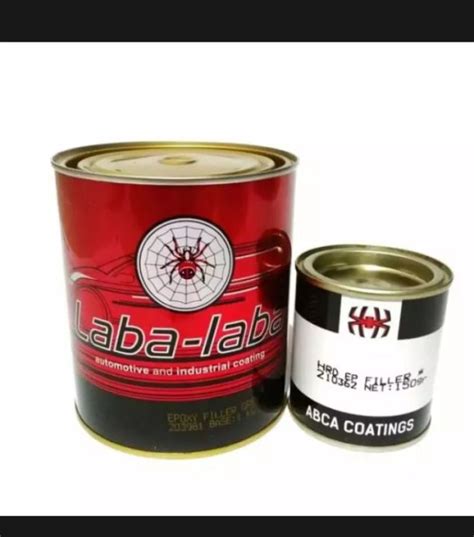 Epoksi Filler Primer Laba Laba Efoksi Cat DAsaran Abu Abu Epoksi Epoxy