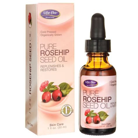 Life Flo Pure Rosehip Seed Oil Fl Oz Ml Liquid Swanson Health