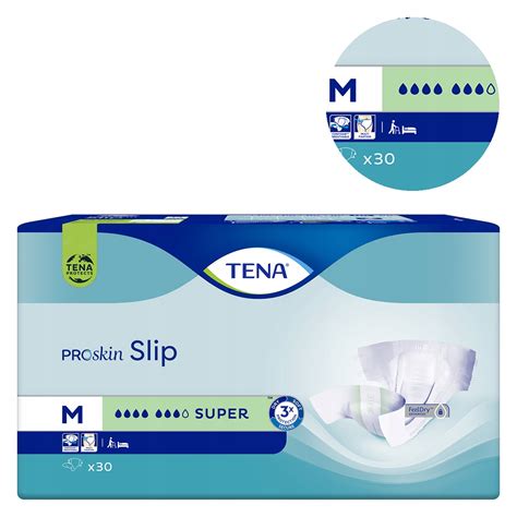 Pampersy dla dorosłych Tena Slip Super M 30 11355468954 Allegro pl