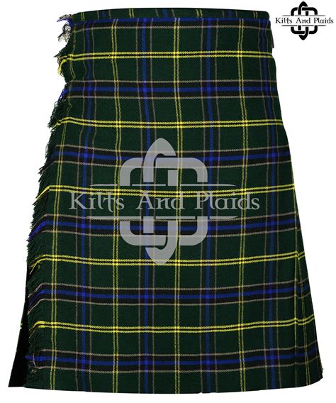 Us Army Tartan Scottish 8 Yard Kilt Traditional Highlander Kilt For Men