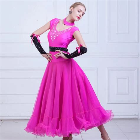 Aliexpress Buy New Standard Ballroom Dance Dress Modern Short