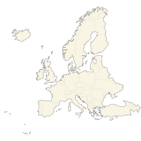 Map Of Europe Countries Ultimaps