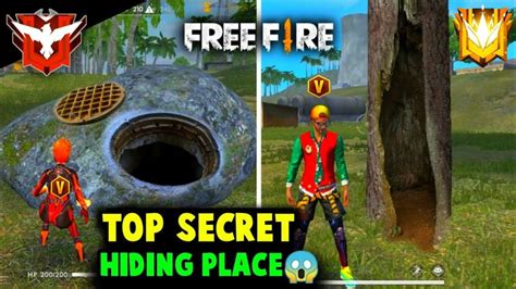 Top Hidden Places In Free Fire Top Hidden Places In Free Fire