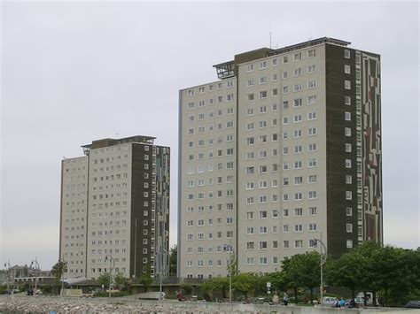 Two Prominent Tower Blocks Gosport © Jim Champion Geograph Britain