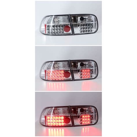 Honda Civic SR3 SR4 EG6 EG9 92 95 92 95 LED Tail Lamp 1 Pair Left