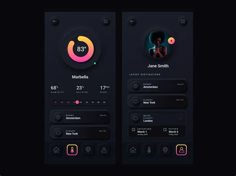 Neumorphism Dark Ui Trend By Milo Studio On Dribbble