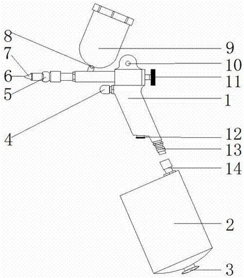 一种装修喷漆枪的制作方法