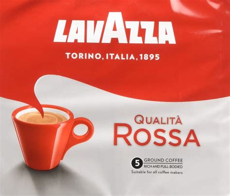 Lavazza Qualit Rossa Ground Coffee G X G Amazon Co Uk Grocery