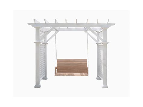 Pergola with swing — The Garden Concept