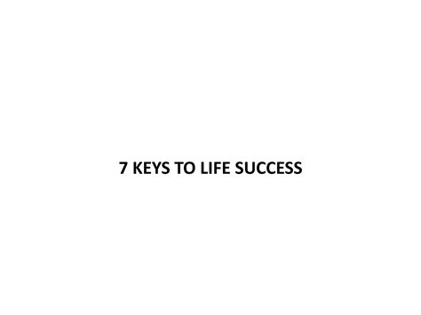 7 Keys To Successpptx